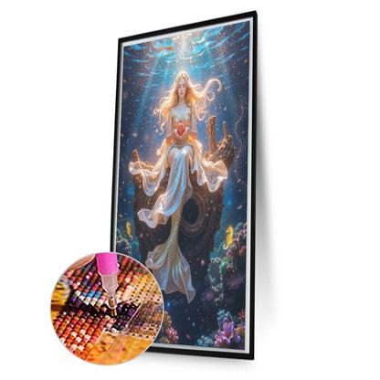 Mermaid - Full Square Drill Diamond Painting 40*60CM