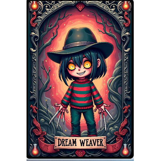Halloween Horror Movie Tarot Cards - Full Round Drill Diamond Painting 40*60CM
