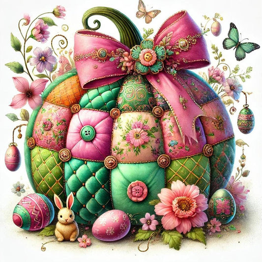 Colorful Pumpkin - Full Round Drill Diamond Painting 40*40CM