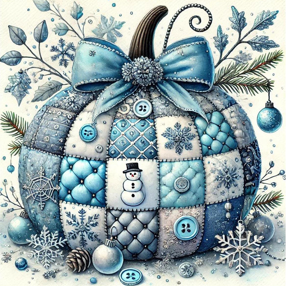 Colorful Pumpkin - Full Round Drill Diamond Painting 40*40CM