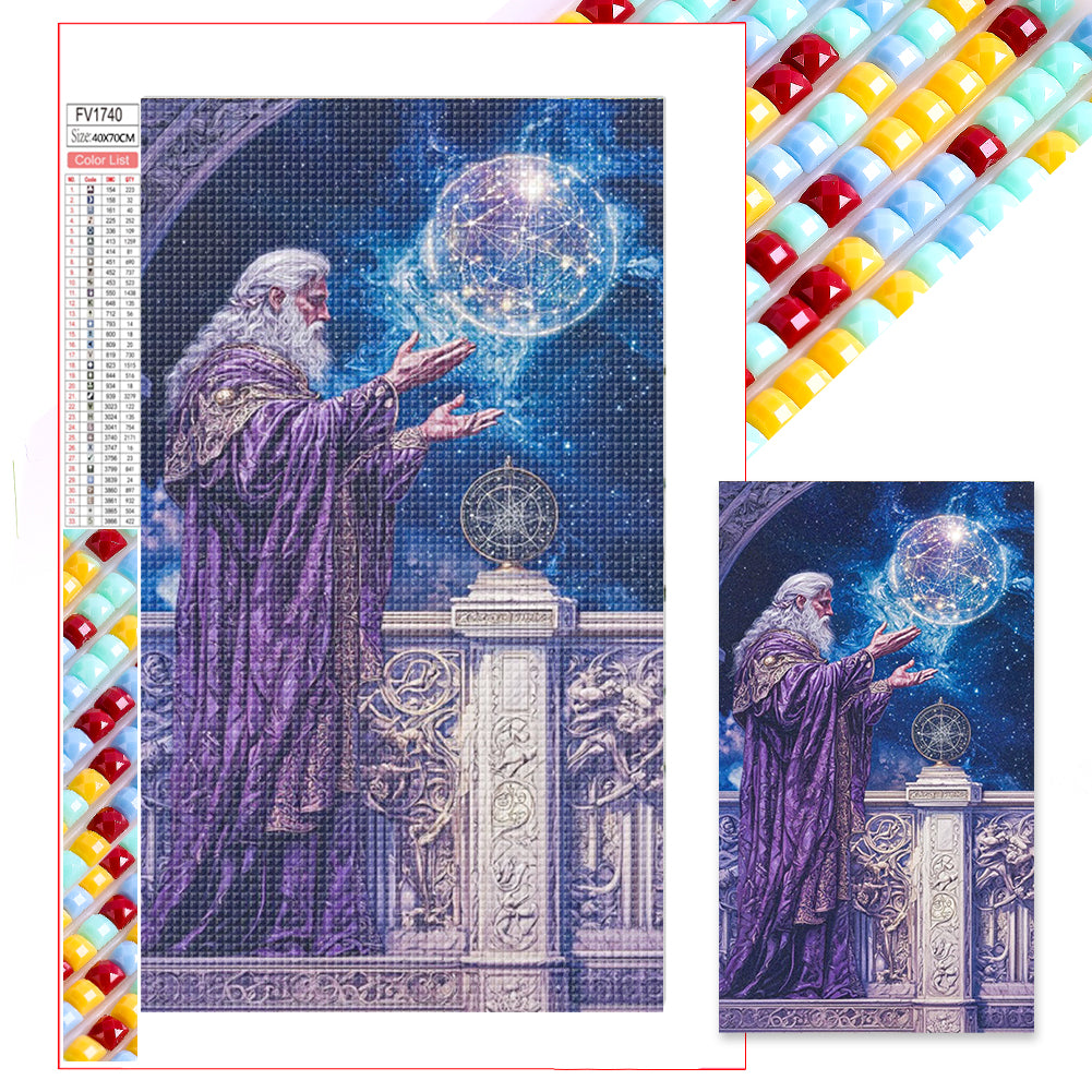 Magician - Full Square Drill Diamond Painting 40*70CM
