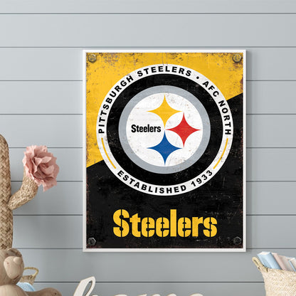 Pittsburgh Steelers - Full Round Drill Diamond Painting 40*50CM