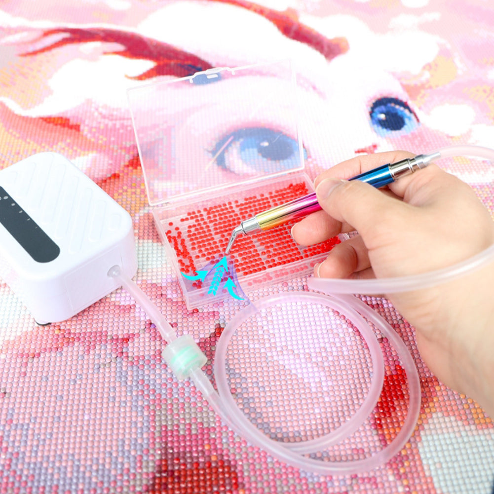 Diamond Aid Tool Portable Vacuum Diamond Painting Pen Kit with Pen for Art Craft