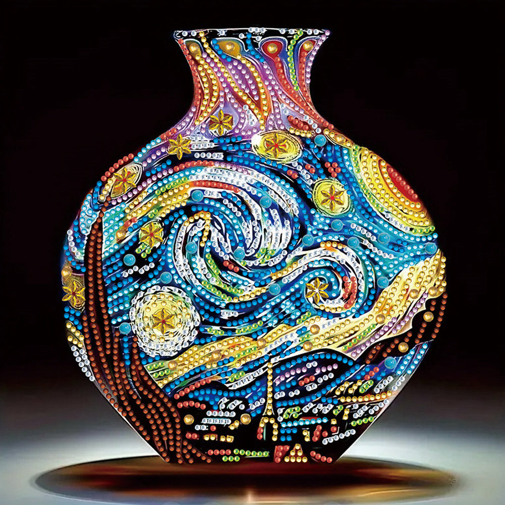 Art Vase - Special Shaped Drill Diamond Painting 30*30CM