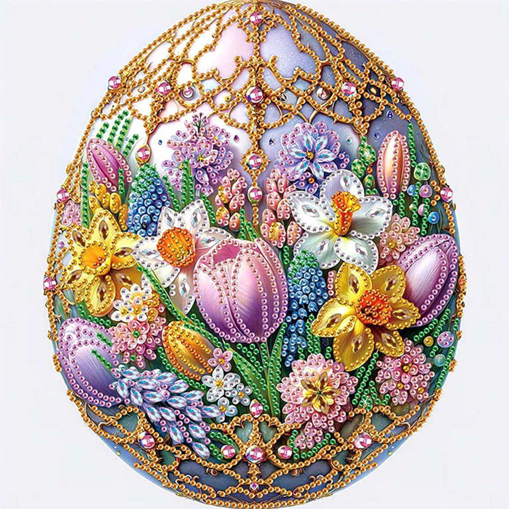 Easter Egg - Special Shaped Drill Diamond Painting 30*30CM