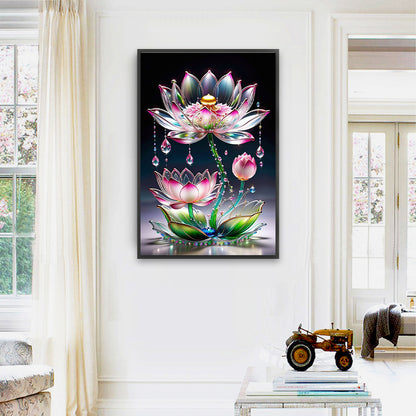 Crystal Flowers - Full Square Drill Diamond Painting 40*60CM