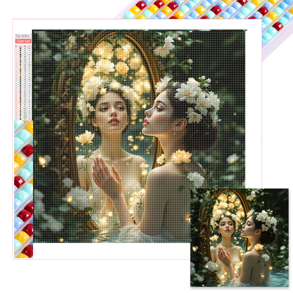 Dream Girl - Full Square Drill Diamond Painting 40*40CM