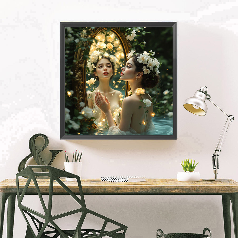 Dream Girl - Full Square Drill Diamond Painting 40*40CM