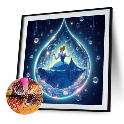 Water Drop Painting - Full Square Drill Diamond Painting 30*30CM