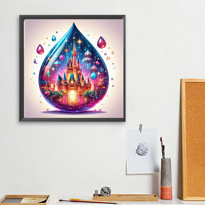 Water Drop Painting - Full Square Drill Diamond Painting 30*30CM