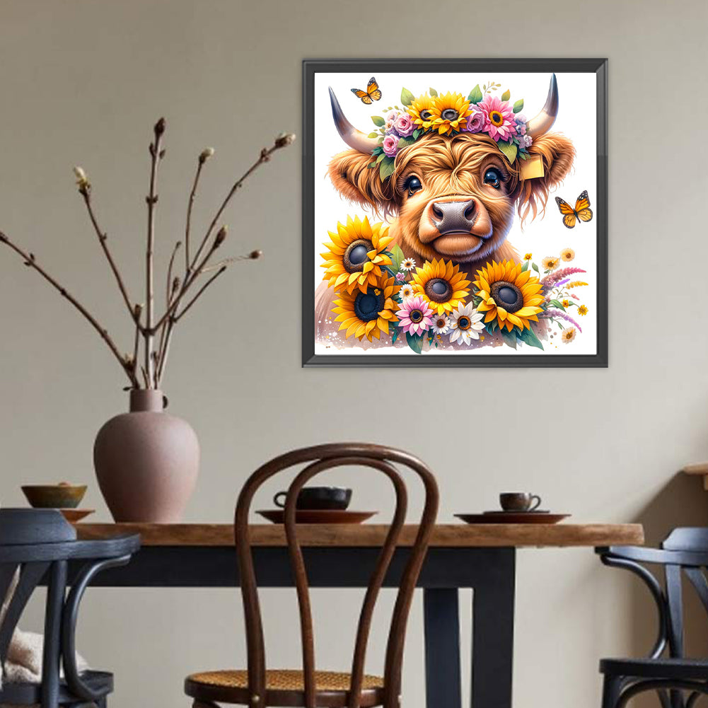 Yak - Full Round Drill Diamond Painting 40*40CM