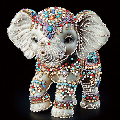 Elephant - Special Shaped Drill Diamond Painting 30*30CM