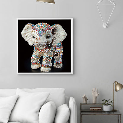 Elephant - Special Shaped Drill Diamond Painting 30*30CM