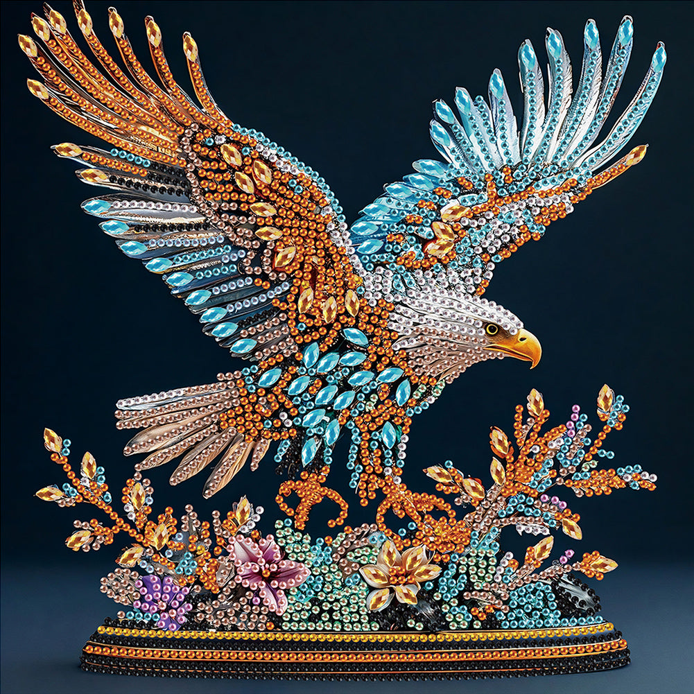Eagle - Special Shaped Drill Diamond Painting 30*30CM