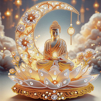 Buddha Statue - Special Shaped Drill Diamond Painting 30*30CM
