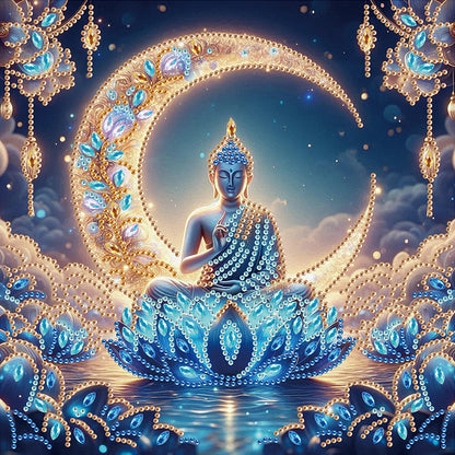 Buddha Statue - Special Shaped Drill Diamond Painting 30*30CM