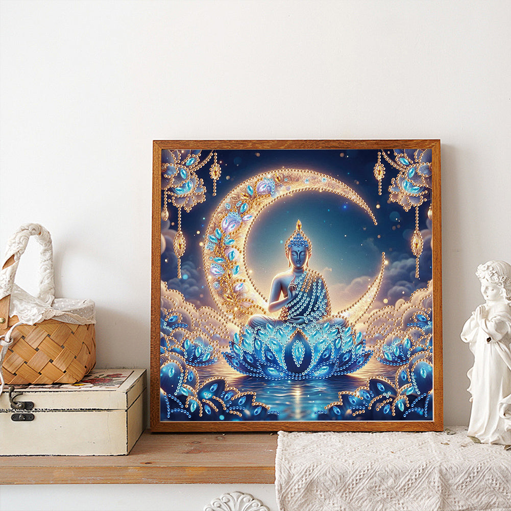Buddha Statue - Special Shaped Drill Diamond Painting 30*30CM