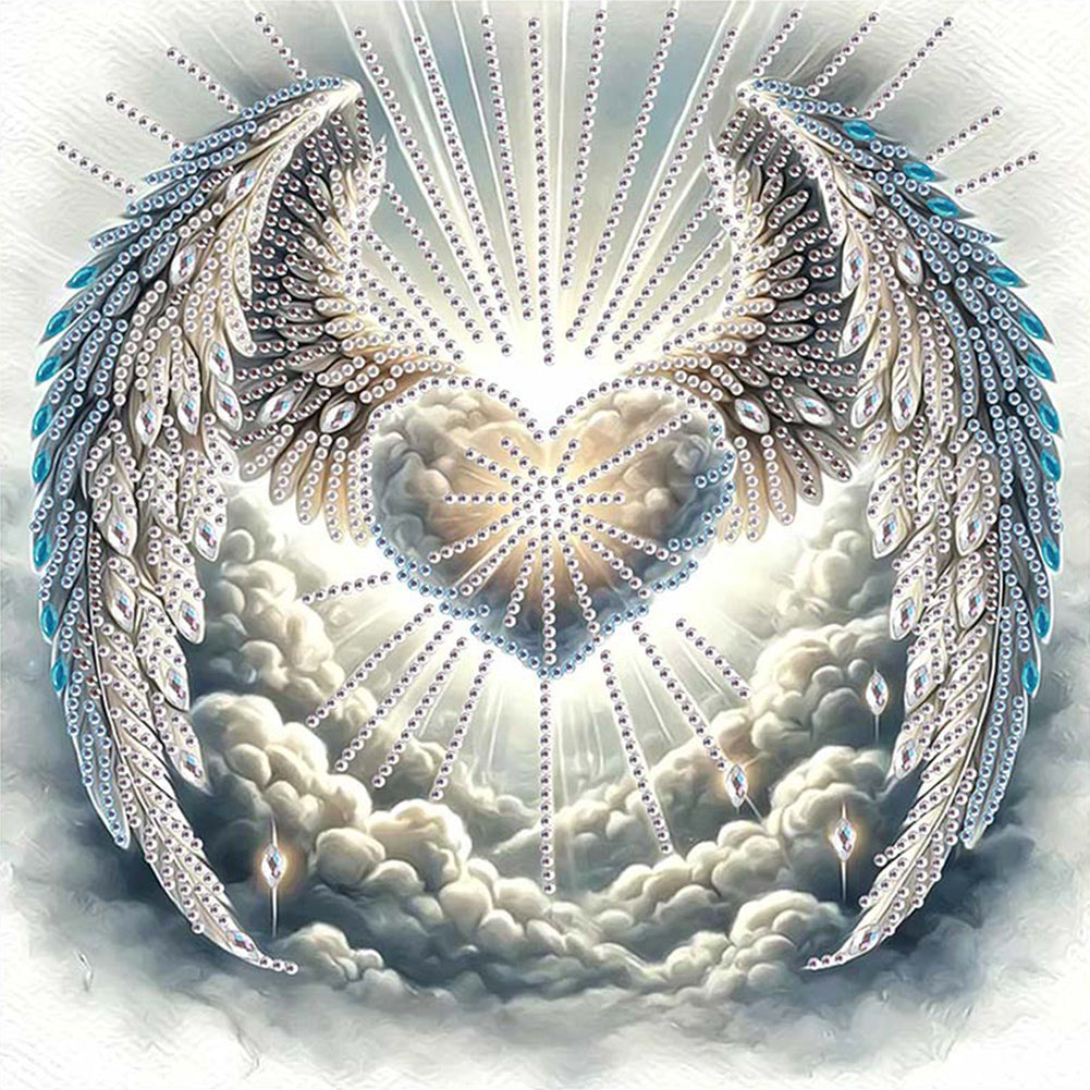 Wings - Special Shaped Drill Diamond Painting 30*30CM