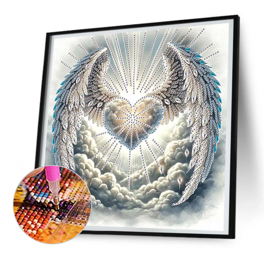 Wings - Special Shaped Drill Diamond Painting 30*30CM
