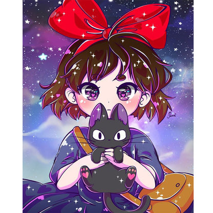 Kiki'S Delivery - Full Round Drill Diamond Painting 40*50CM