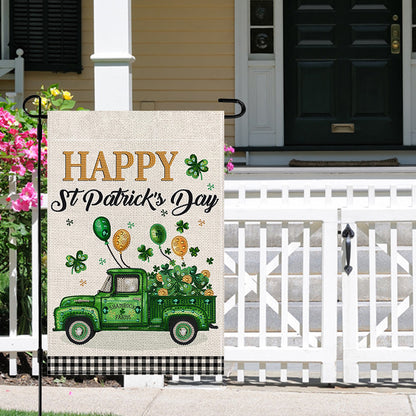 Spring Tulip 5D DIY Diamond Outdoor Flags Double Sided Diamond Art Vertical Flag