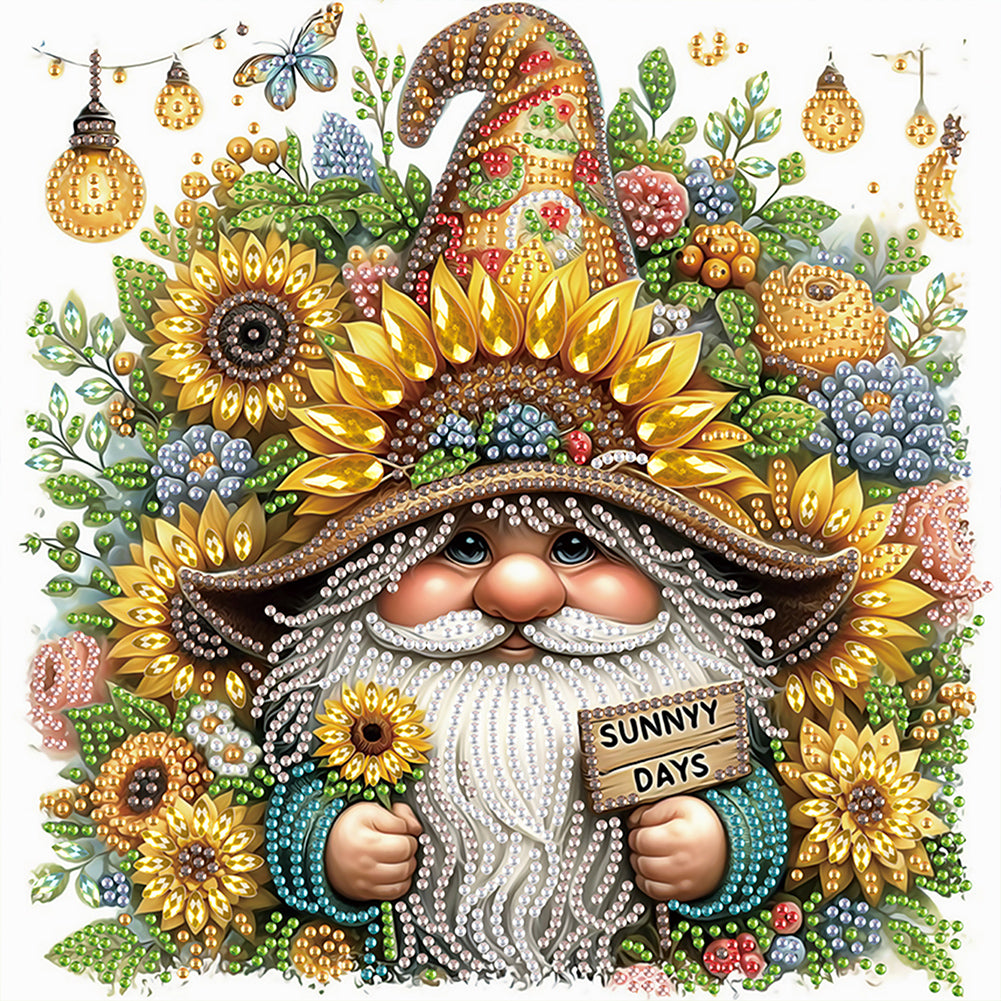 Summer Goblin - Special Shaped Drill Diamond Painting 30*30CM
