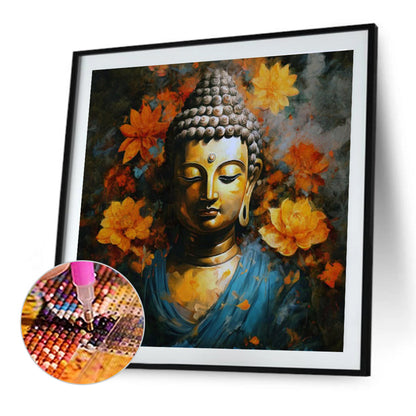 Buddha - Full Round Drill Diamond Painting 40*40CM