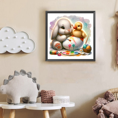 Easter Bunny Egg - Full Round Drill Diamond Painting 30*30CM