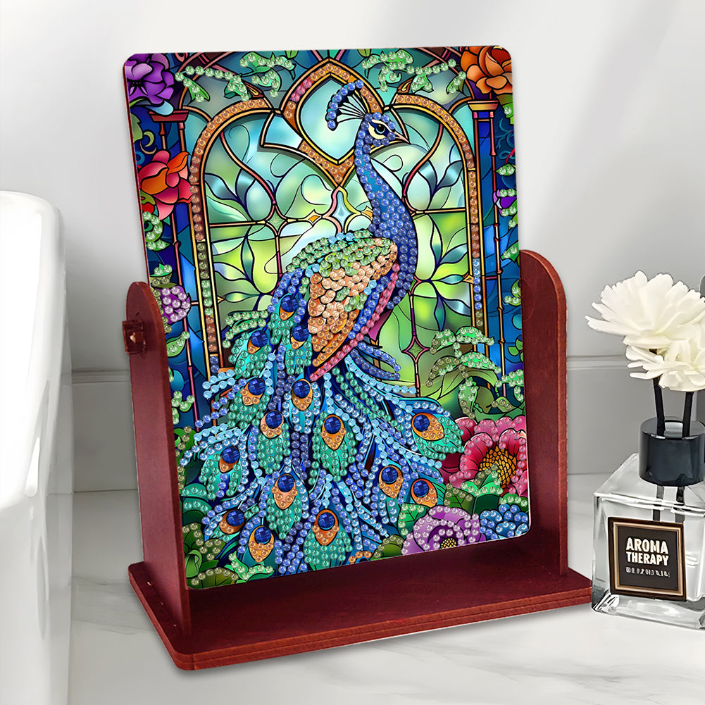 Animals Special Shape 5D DIY Diamond Art Tabletop Decor Bedroom Table Wall Decor