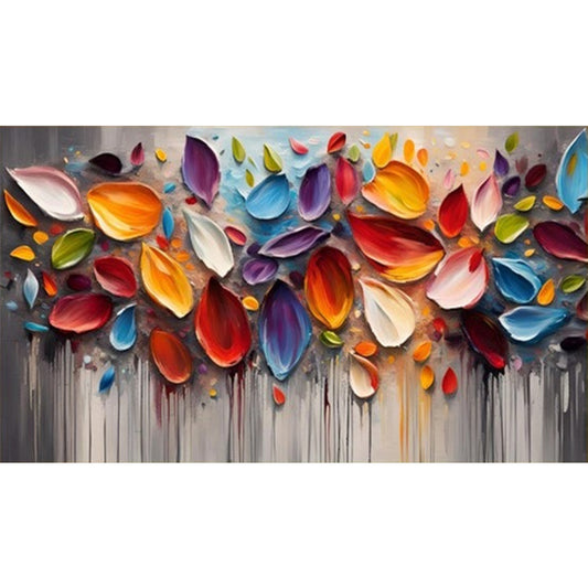 Decorative Flower Painting - Full Round Drill Diamond Painting 70*40CM