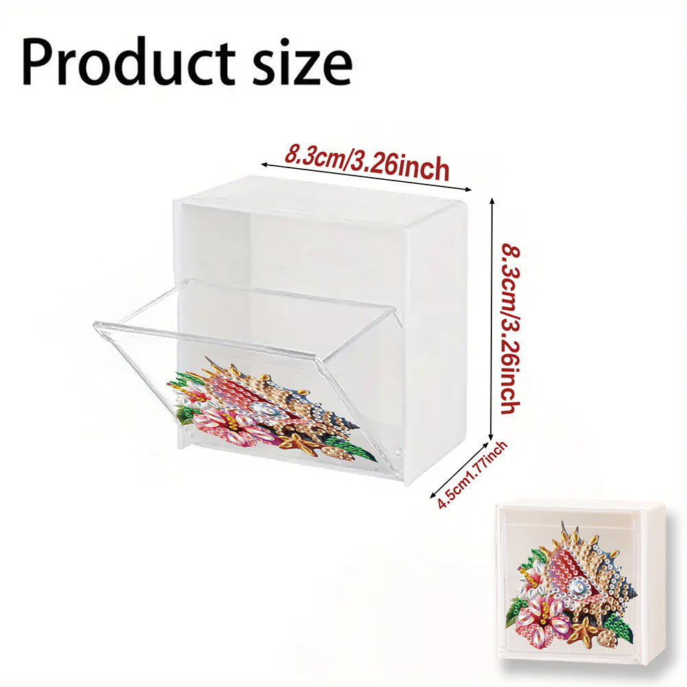 DIY Diamond Painting Storage Organizer Wall Mount Diamond Art Organizer Box