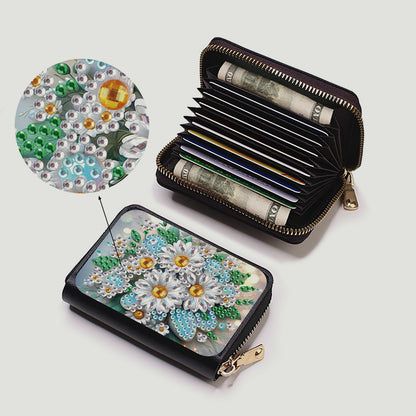 5D DIY Diamond Painting Wallet Diamond Painting Card Holder Coin Purse DIY Craft