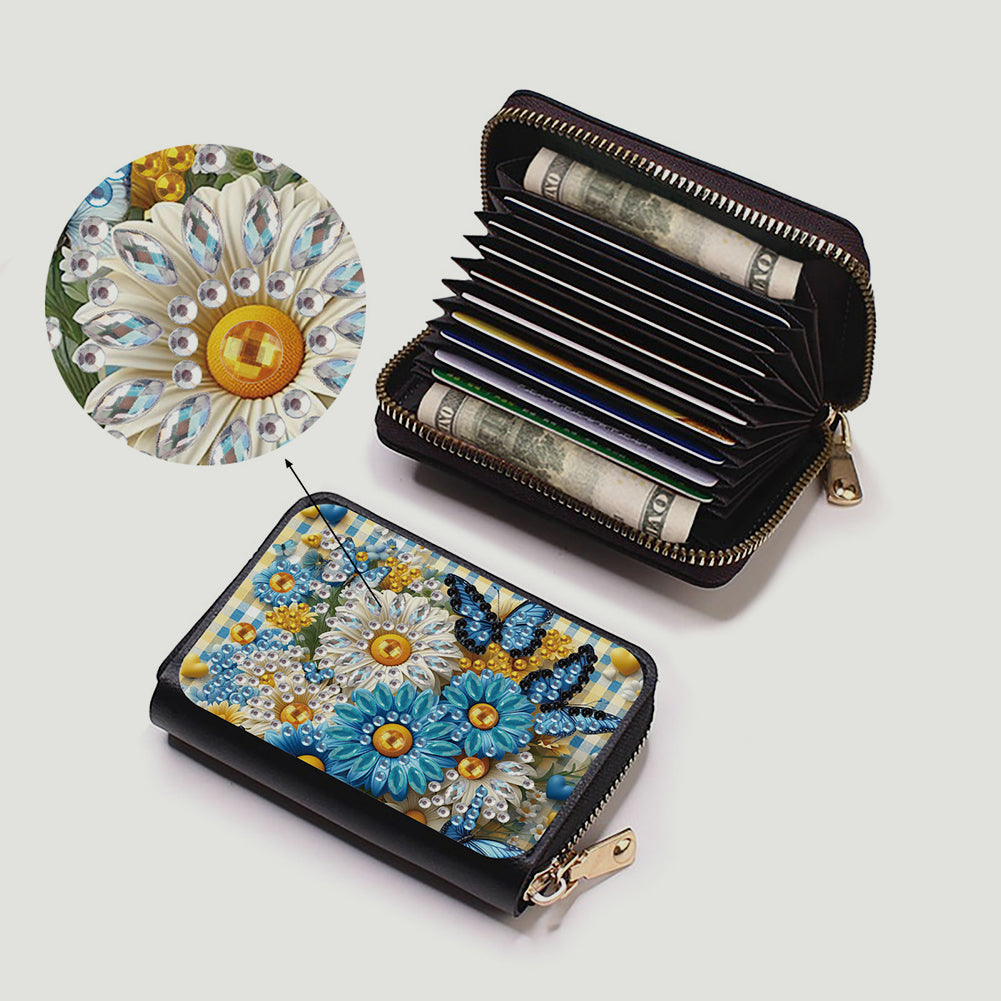 5D DIY Diamond Painting Wallet Diamond Painting Card Holder Coin Purse DIY Craft