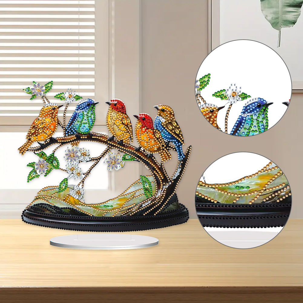Animal Special Shaped 5D DIY Diamond Painting Tabletop Ornaments Kit Table Decor