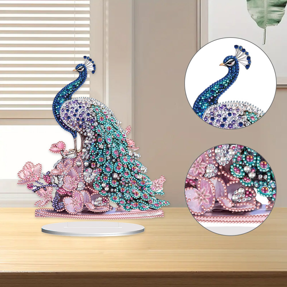 Animal Special Shaped 5D DIY Diamond Painting Tabletop Ornaments Kit Table Decor