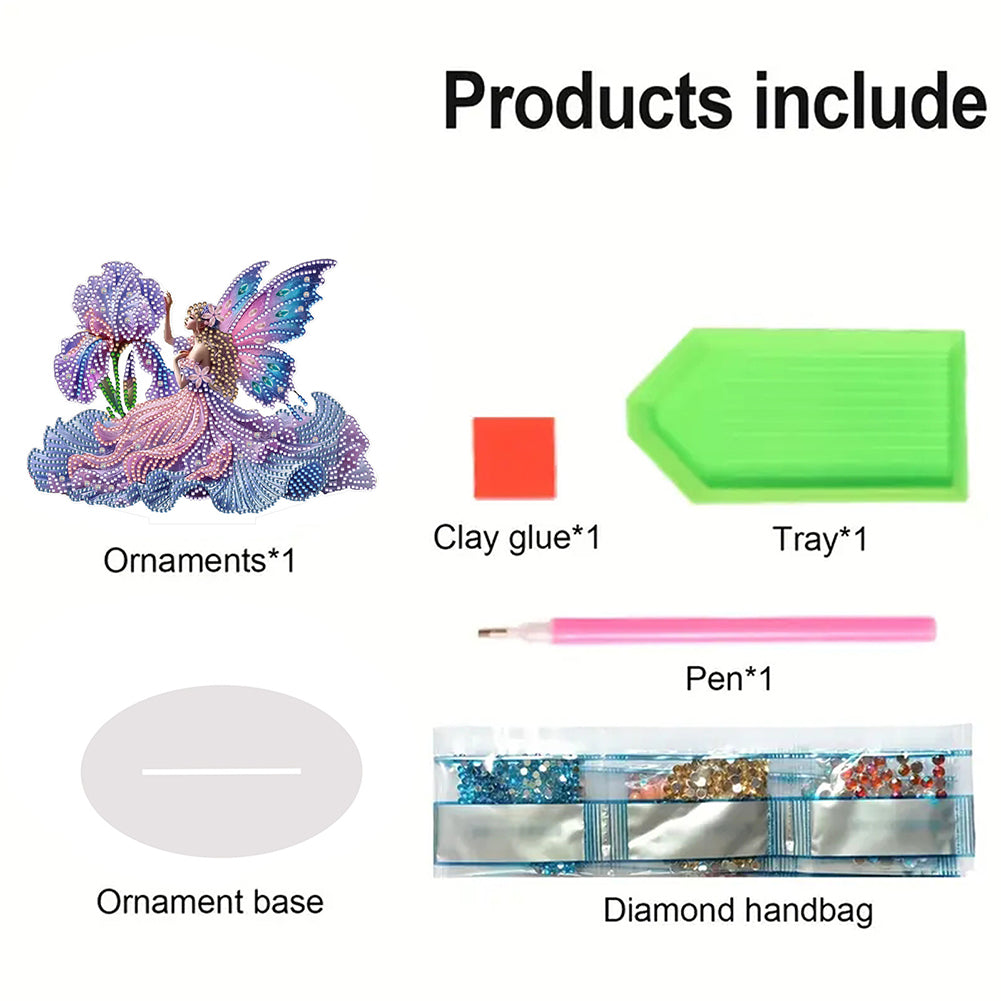 Animal Special Shaped 5D DIY Diamond Painting Tabletop Ornaments Kit Table Decor