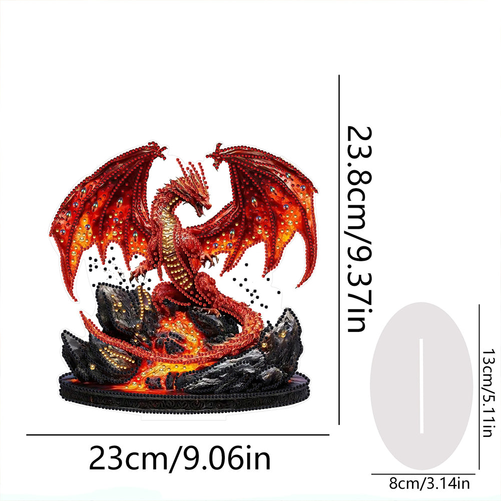 Animal Special Shaped 5D DIY Diamond Painting Tabletop Ornaments Kit Table Decor