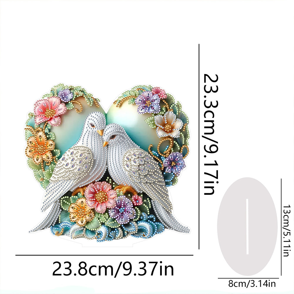 Animal Special Shaped 5D DIY Diamond Painting Tabletop Ornaments Kit Table Decor