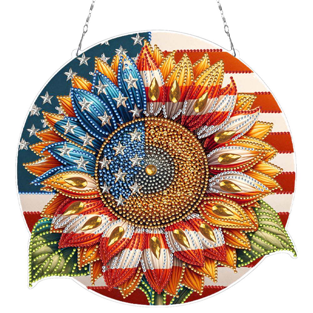 Bear DIY Diamond Art Pendant Kit Diamond Painting Hanging Pendant for Art Crafts