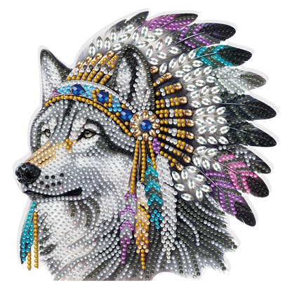 2D Flat Animal DIY Diamond Painting Desktop Decorations Bedroom Table Decoration