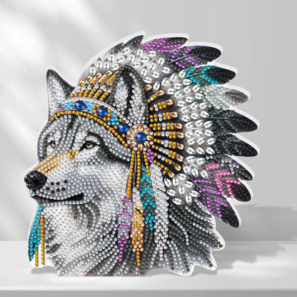 2D Flat Animal DIY Diamond Painting Desktop Decorations Bedroom Table Decoration