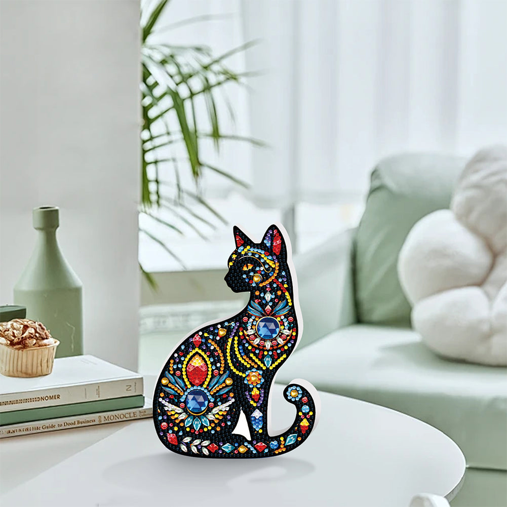 2D Flat Animal DIY Diamond Painting Desktop Decorations Bedroom Table Decoration