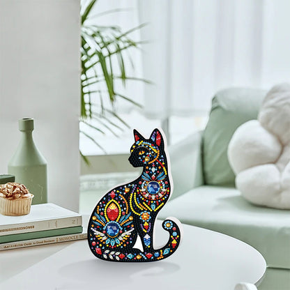 2D Flat Animal DIY Diamond Painting Desktop Decorations Bedroom Table Decoration