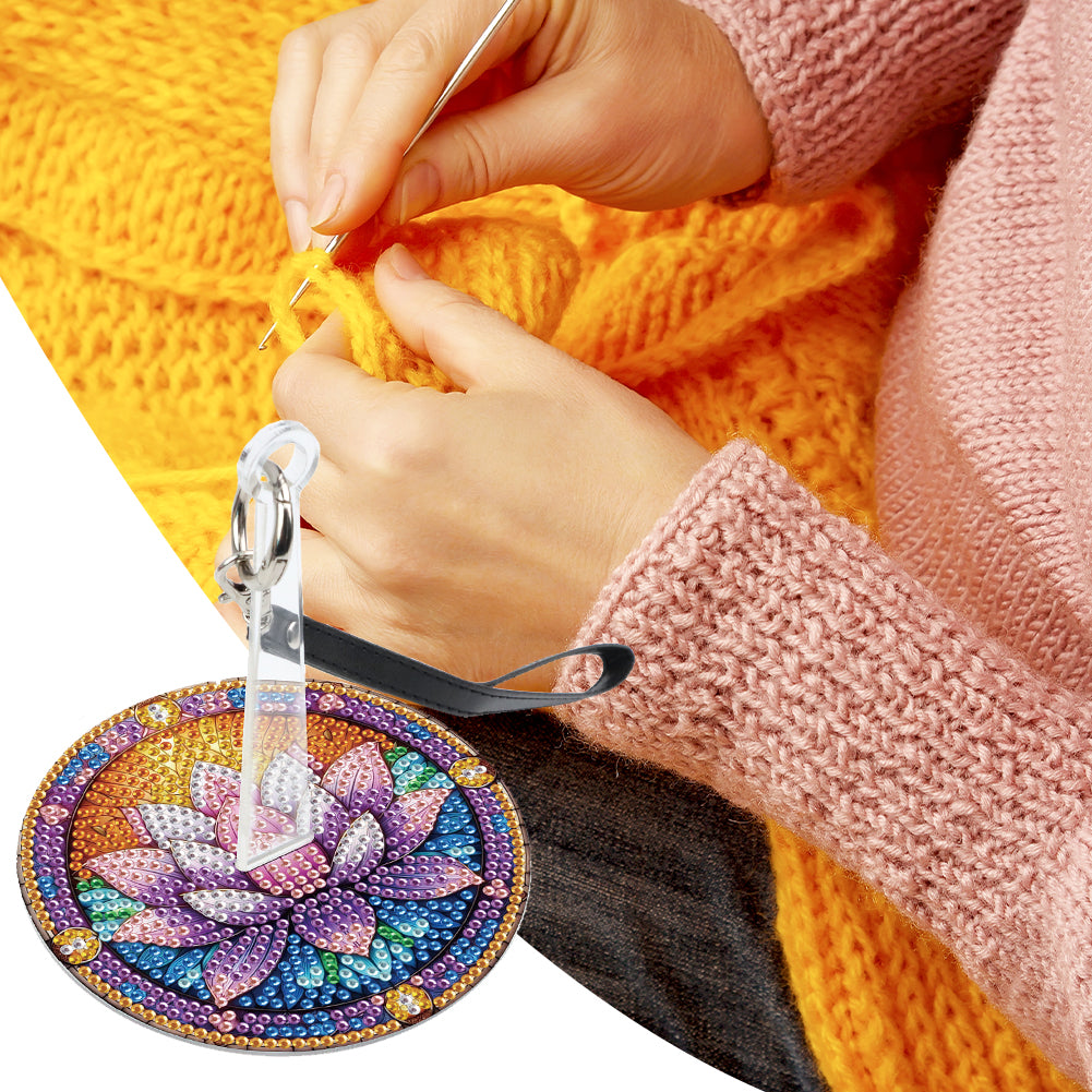DIY 5D Diamond Painting Kit Wrist Yarn Holder Diamond Art Portable Yarn Holder