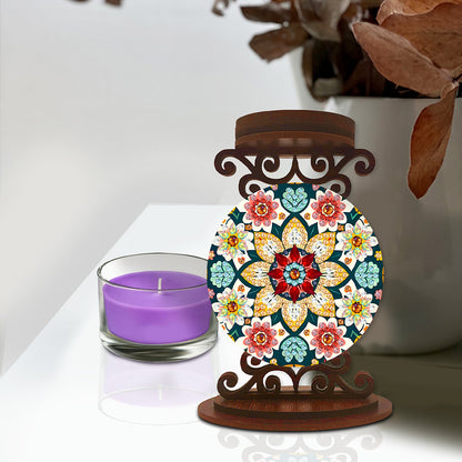 Animals Diamond Painting Candle Holder Ornaments Desktop Tea Light Candle Holder