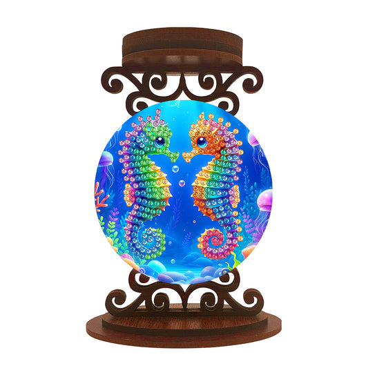 Animals Diamond Painting Candle Holder Ornaments Desktop Tea Light Candle Holder