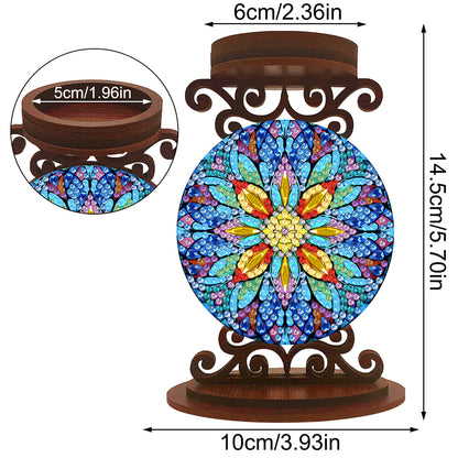 Animals Diamond Painting Candle Holder Ornaments Desktop Tea Light Candle Holder