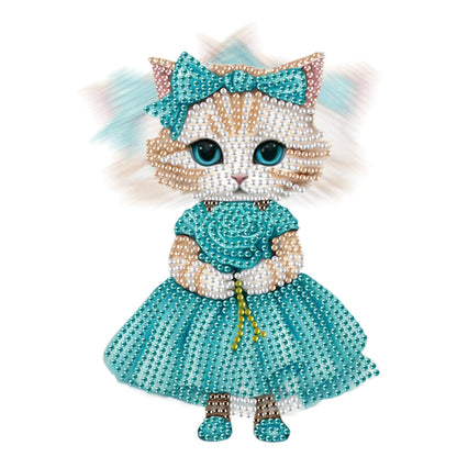 Acrylic Shaking Head Animal Desktop Diamond Art Kits Cat Dog Bedroom Table Decor