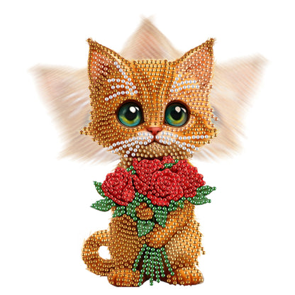 Acrylic Shaking Head Animal Desktop Diamond Art Kits Cat Dog Bedroom Table Decor