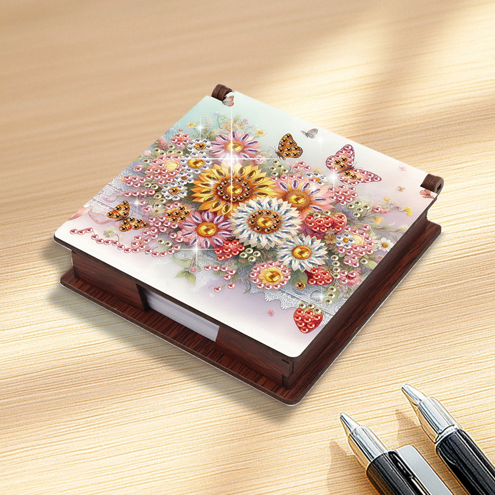 1pc Diamond Painting Kit Note Box 160 Sticky Notes Home Office School Supplies